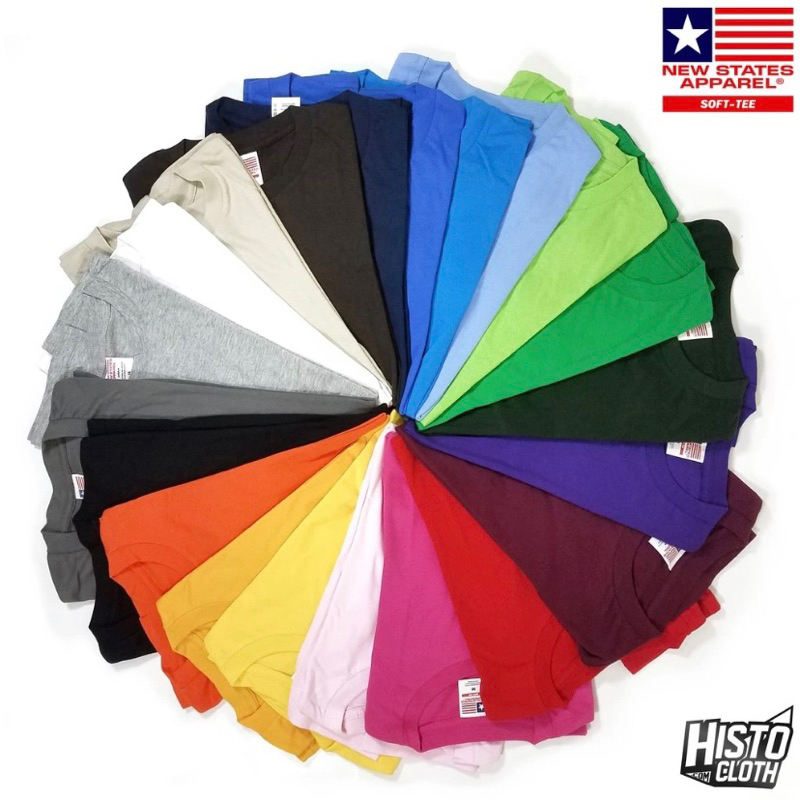 New States Apparel Premium Cotton
