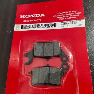 Dispad Kampas Rem Cakram Depan Honda Blade Revo 110 Abs Supra X 125 F1