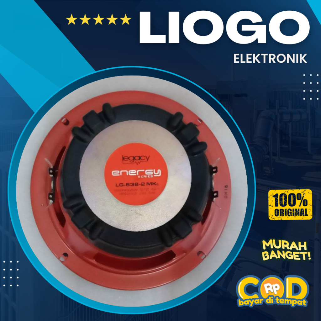 Speaker Legacy 6 Inch Legacy Energy LG 638 2 Subwoofer 6 Inch Legacy 638 Double Coil Audio Subwoofer