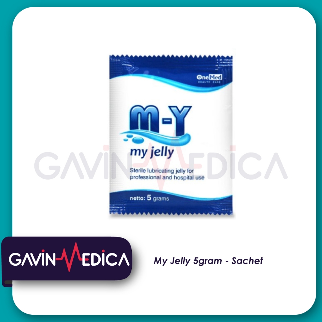 ONEMED MY JELLY Lubricant OneMed Sachet 5gram - Lubrikan Kateter