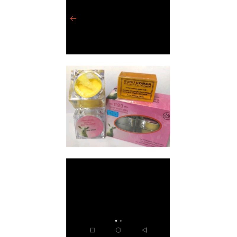 KRIM SUSU DOMBA ORIGINAL / CSD MDS ORIGINAL