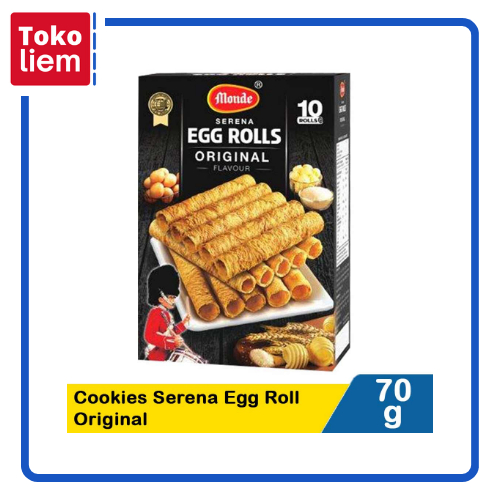 

Monde Cookies Serena Egg Roll Original 70G