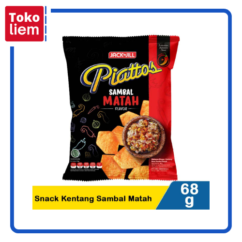 

Piattos Snack Kentang Sambal Matah 68G