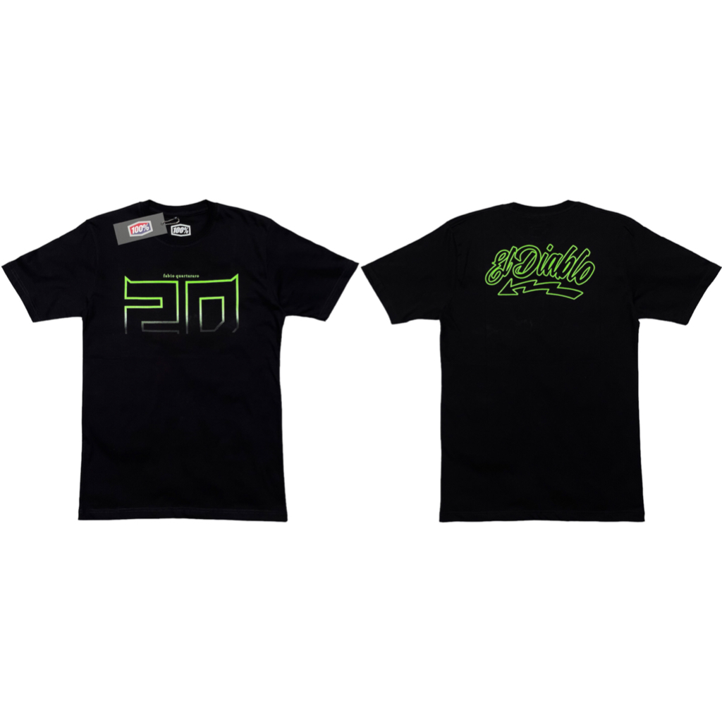 TSHIRT KAOS FABIO QUARTARARO 20 ELDIABLO YAMAHA MOTOGP RACING