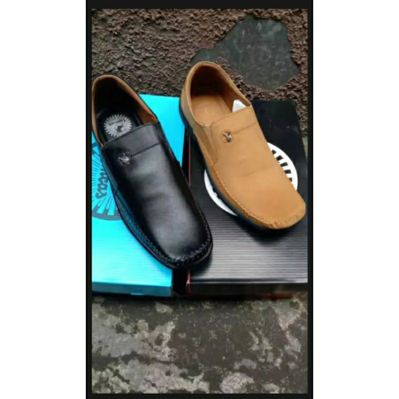 SEPATU PRIA CASUAL ORIGINAL KULIT ASLI/SEPATU PRIA SANTAI