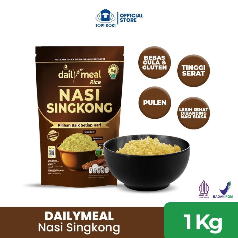 

daily meal rice nasi singkong 1kg