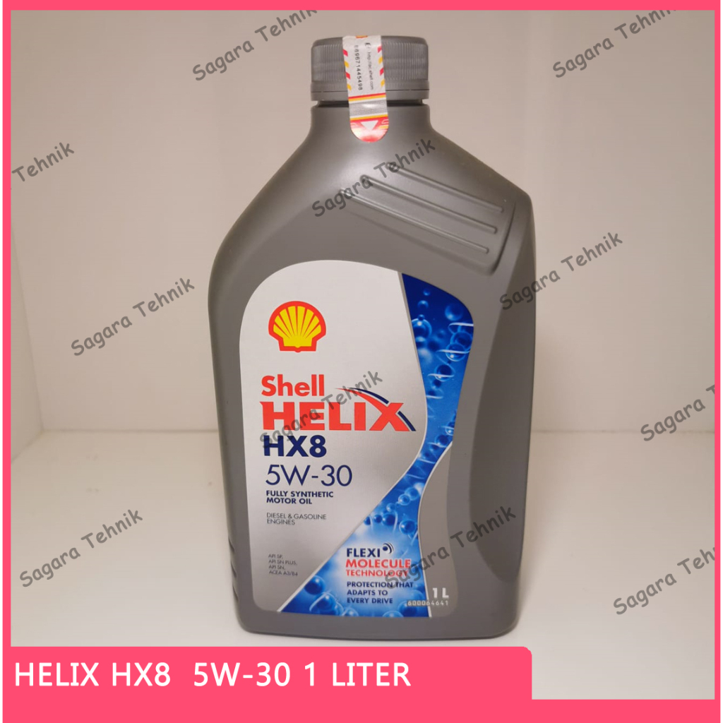 Oli Shell Helix HX8 5W-30 Full Syntetic Mesin Diesel & Besin 1 Liter