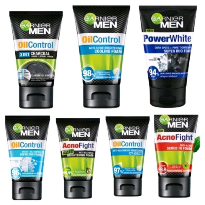 Sabun cuci muka Garnier Men 100 ml Promo