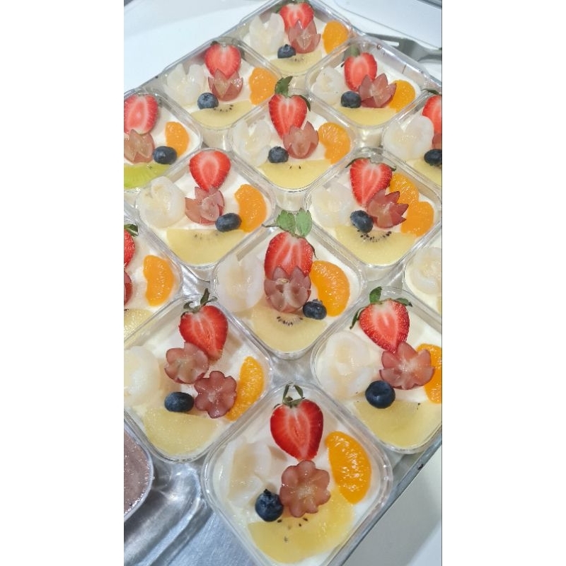 

PUDING SUSU TOPING BUAH