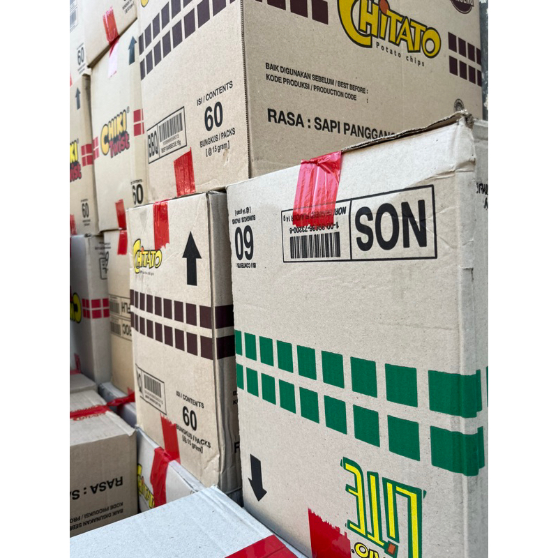 

PERDUS Aneka Chiki Chitato/ Twist Isi 60 Bungkus