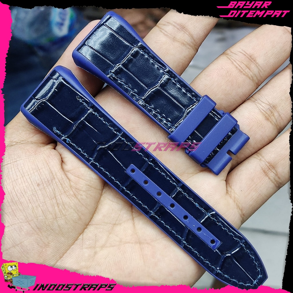 STRAP TALI JAM TANGAN FRANCK MULLER V45 KULIT