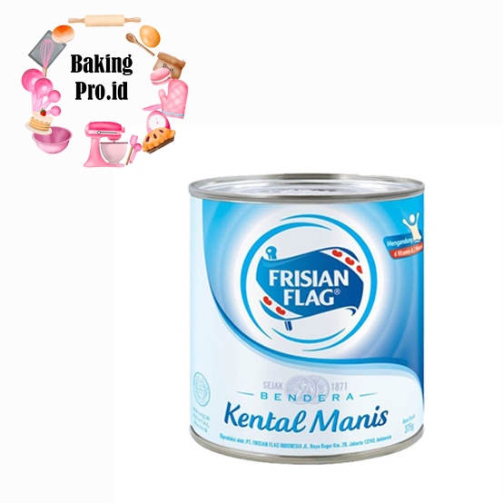 

susu kental manis Bendera kaleng putih 370 gr