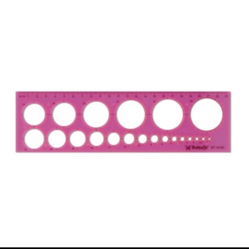 

Butterfly Penggaris Mal/Cetakan BT-9150 – Teman Kreatif di Meja Belajar dan Kerjamu!