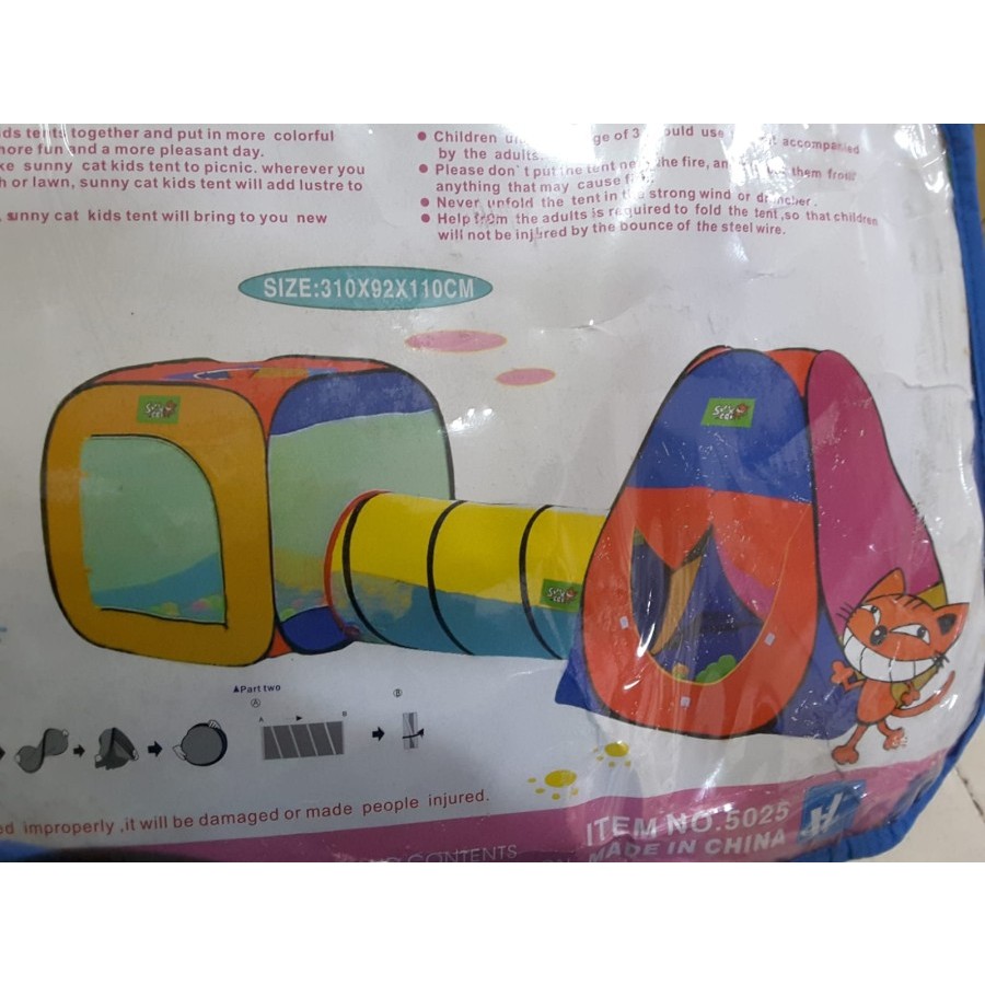 [PRELOVED] Tenda Terowongan 310 Cm Pop Up Anak