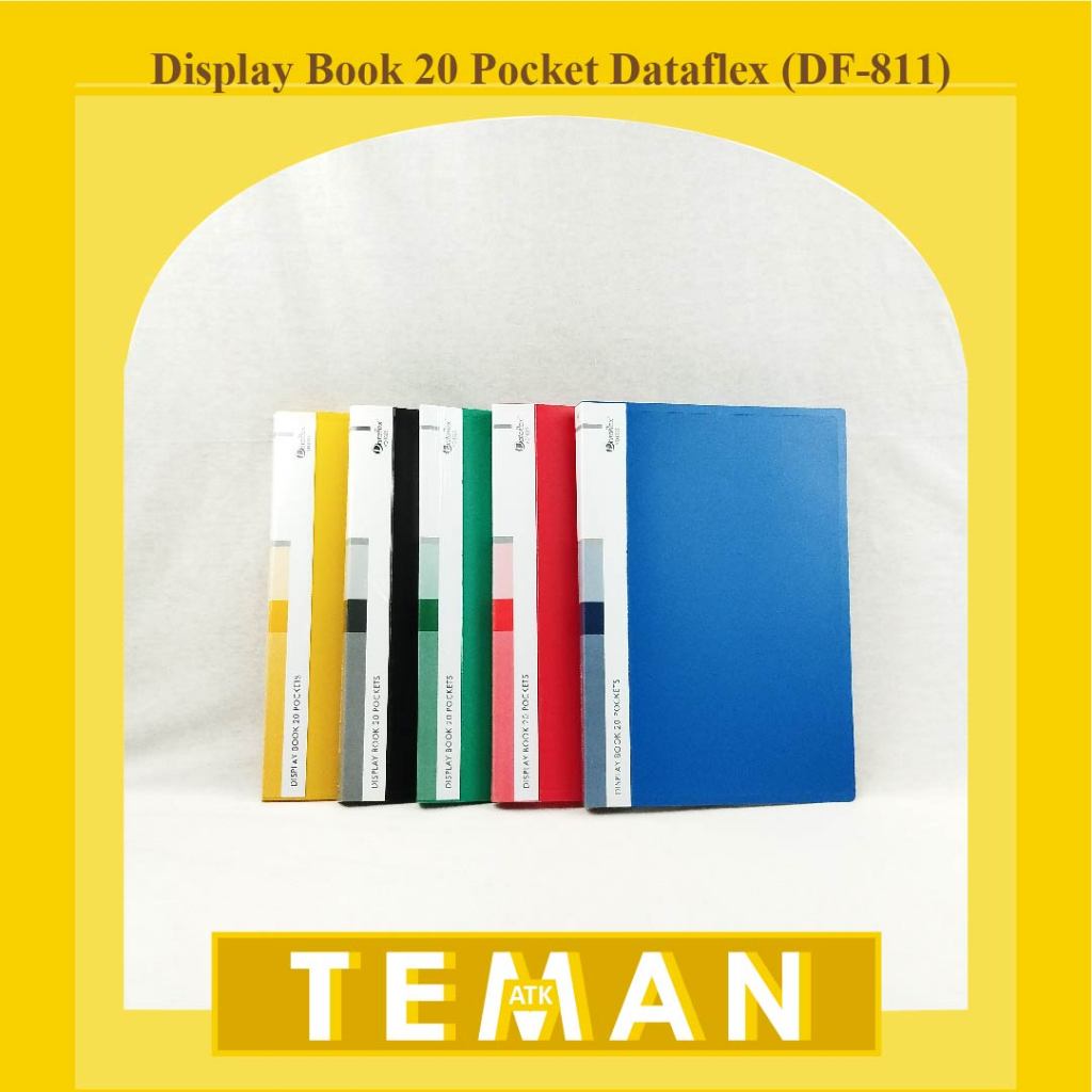 

Display Book / Clear Holder 20 Pocket Folio Dataflex (DF-811)