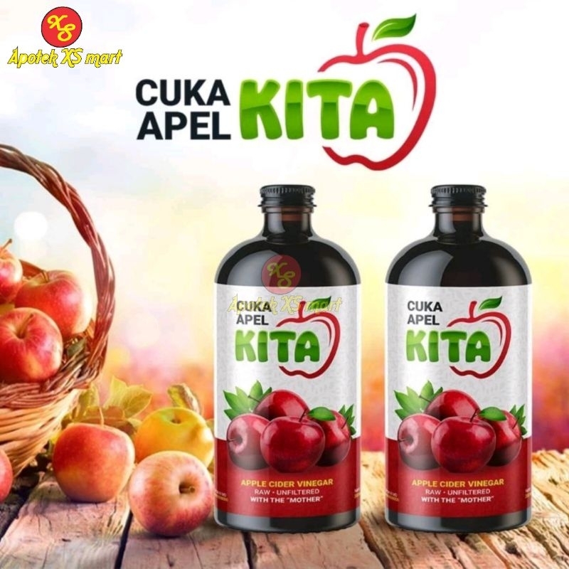

KITA CUKA APEL 300 ML APPLE CIDER VINEGAR NATURAL