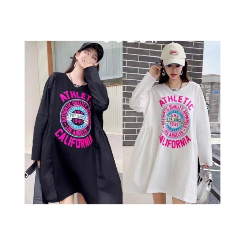WR6667 TUNIK DRESS WANITA IMPORT MODEL KOREA BANGKOK PREMIUM