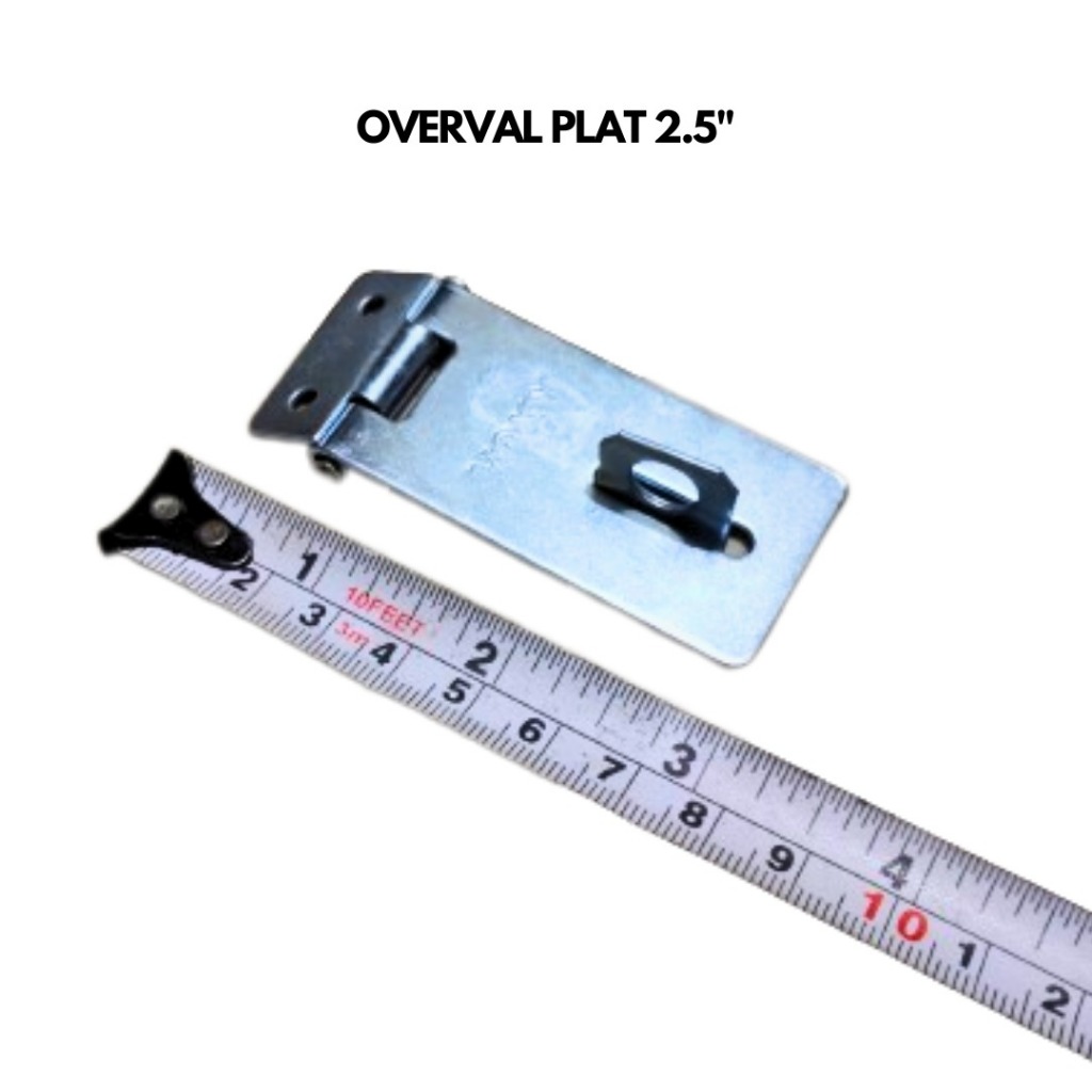 MTG-FAWI OVERVAL PANJANG CANTOLAN 2,5" GEMBOK TEBAL RUMAH KAIT GEMBOK 6 CM