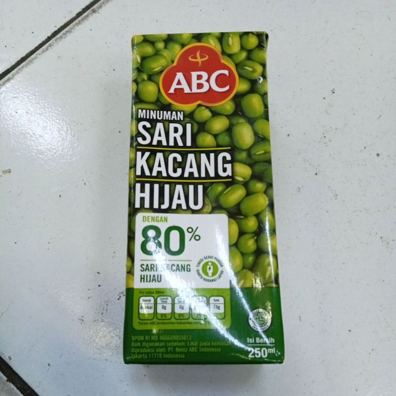 

Abc sari kacang hijau 250