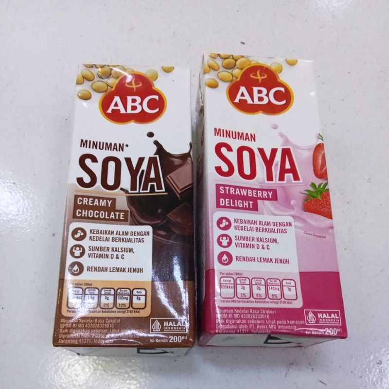 

Abc minuman soya 200