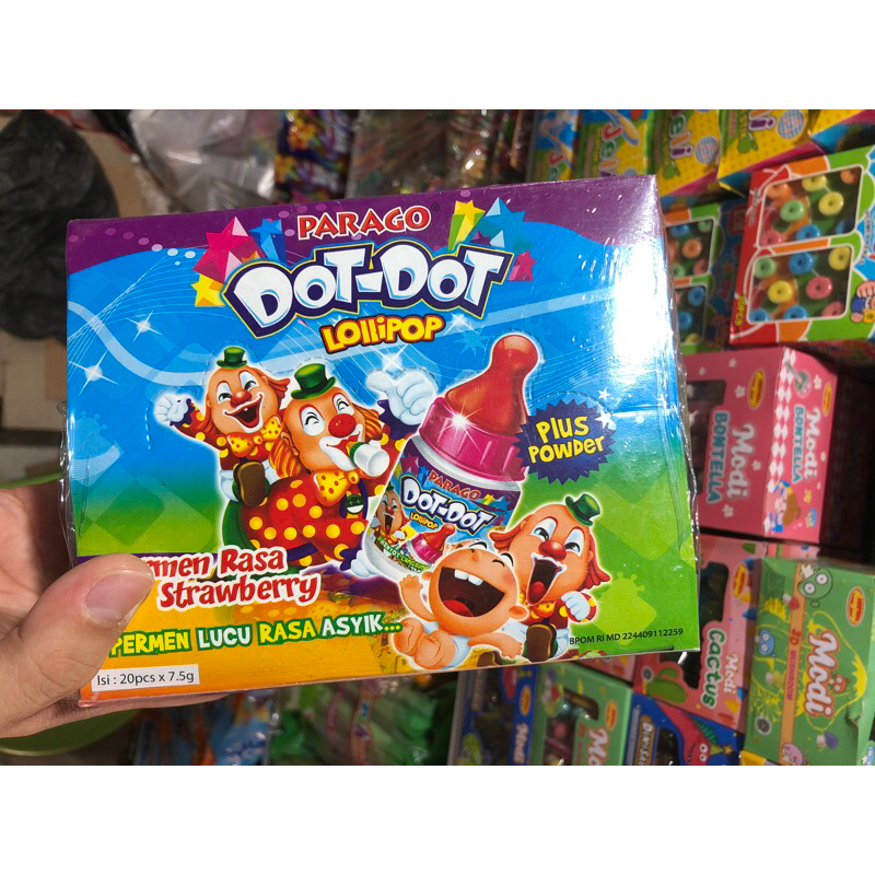 

Dodot Candy Permen Dot Dot Aneka Rasa Buah BOX isi 20