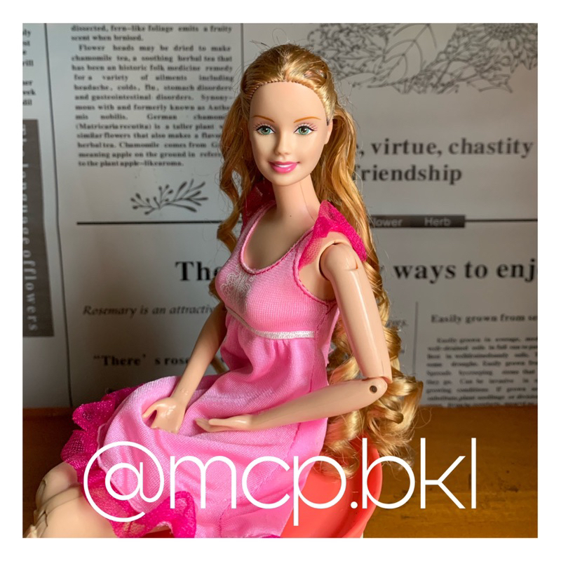 Barbie as Clara from the Nutrcaker movie preloved