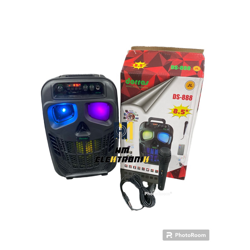 Speaker Wireless Portable Dorras 888 JL Bluetooth