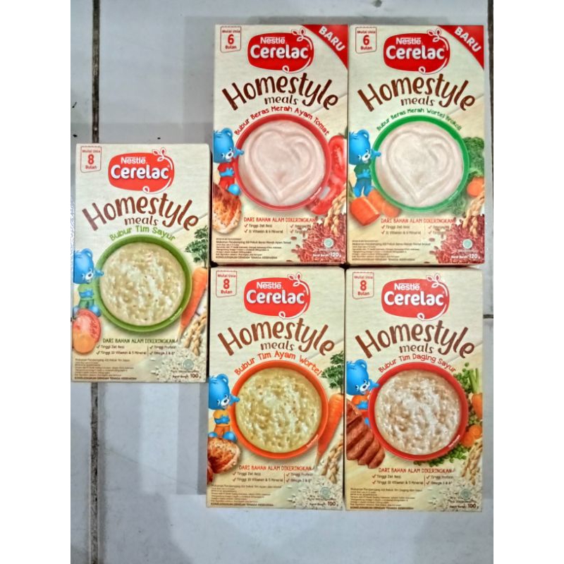 NESTLE CERELAC HOMESTYLE 100GR