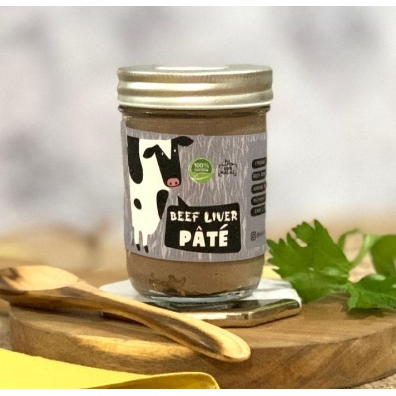 

LIVER PATE BEEF & DUCK LIVER PATE - 250g BROTHMAMA