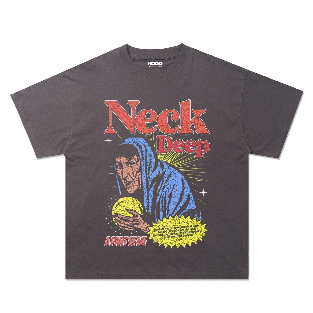 Neck Deep T-shirt A Part Of Me Oversize VIntage Neck Deep T-shirt