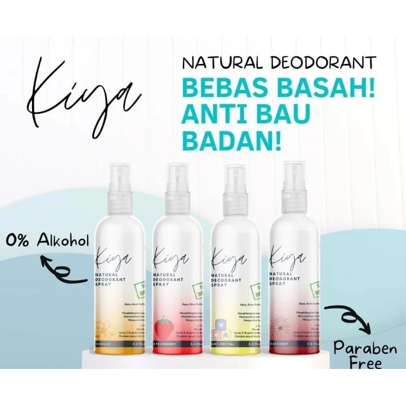 Deodorant Spray . KIYA DEO. Deo spray tawas