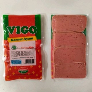 

TERMURAH_Vigo Kornet Ayam 450gr isi 4