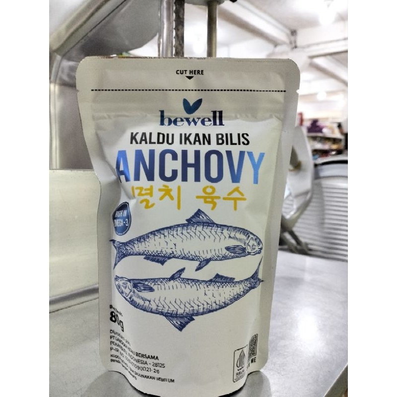 

Bewell kaldu ikan bilis 80gr