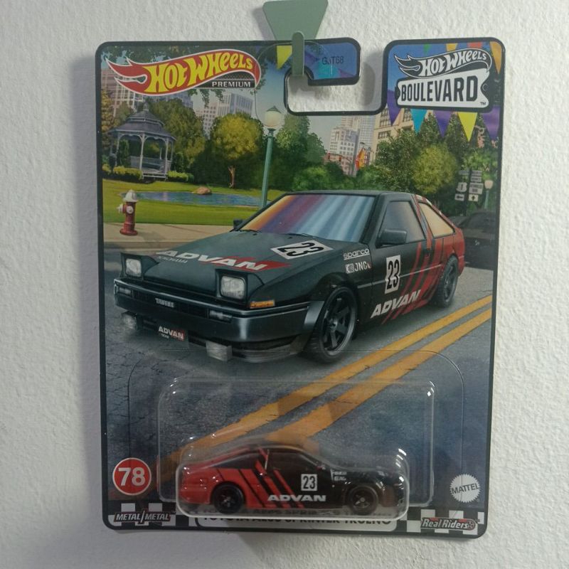 Hotwheels Toyota AE86 sprinter Trueno