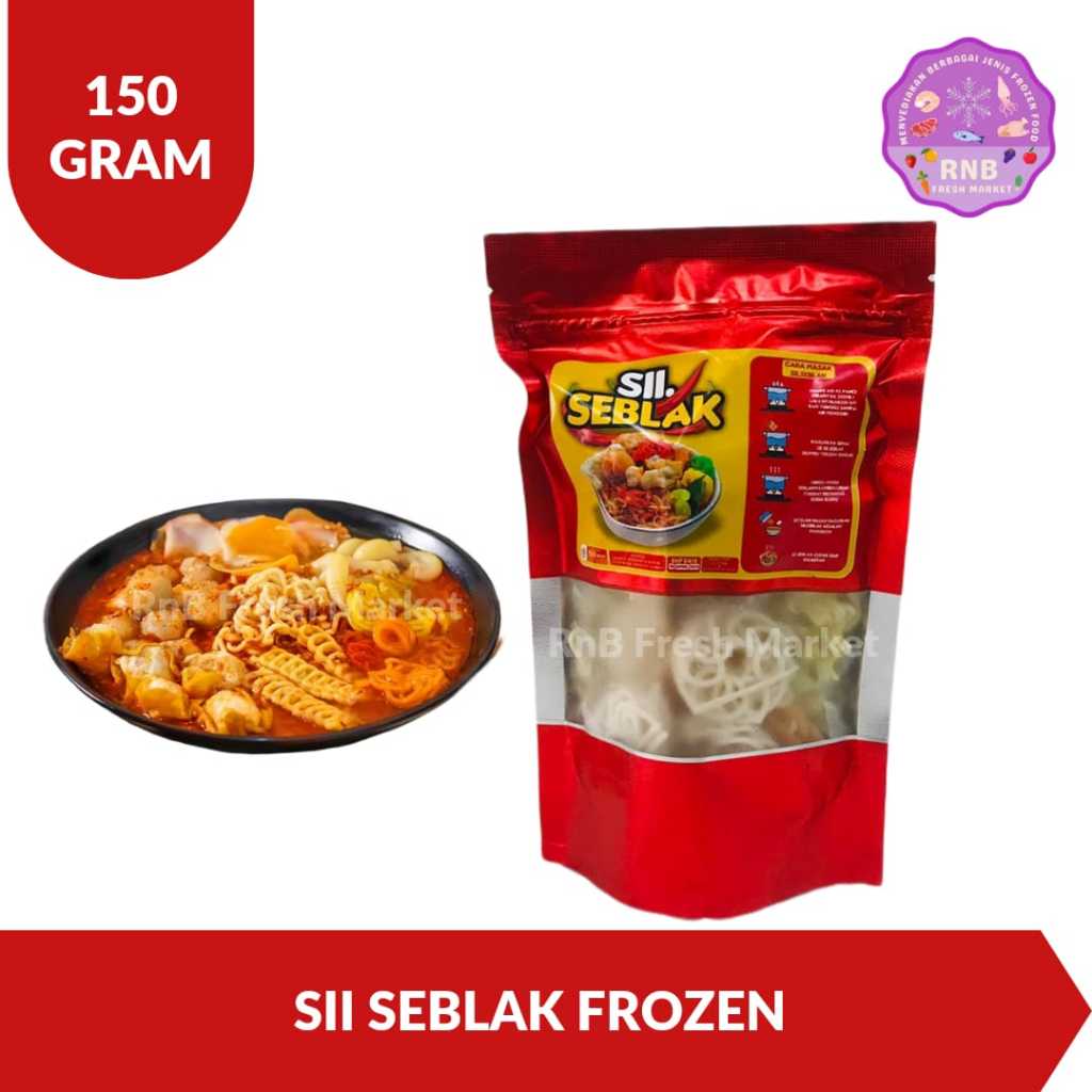 

Sii Seblak Frozen 150 Gram