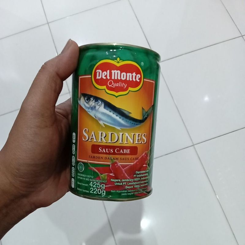 

Mahbubah - Del Monte 425 g Sardines Saus Cabe