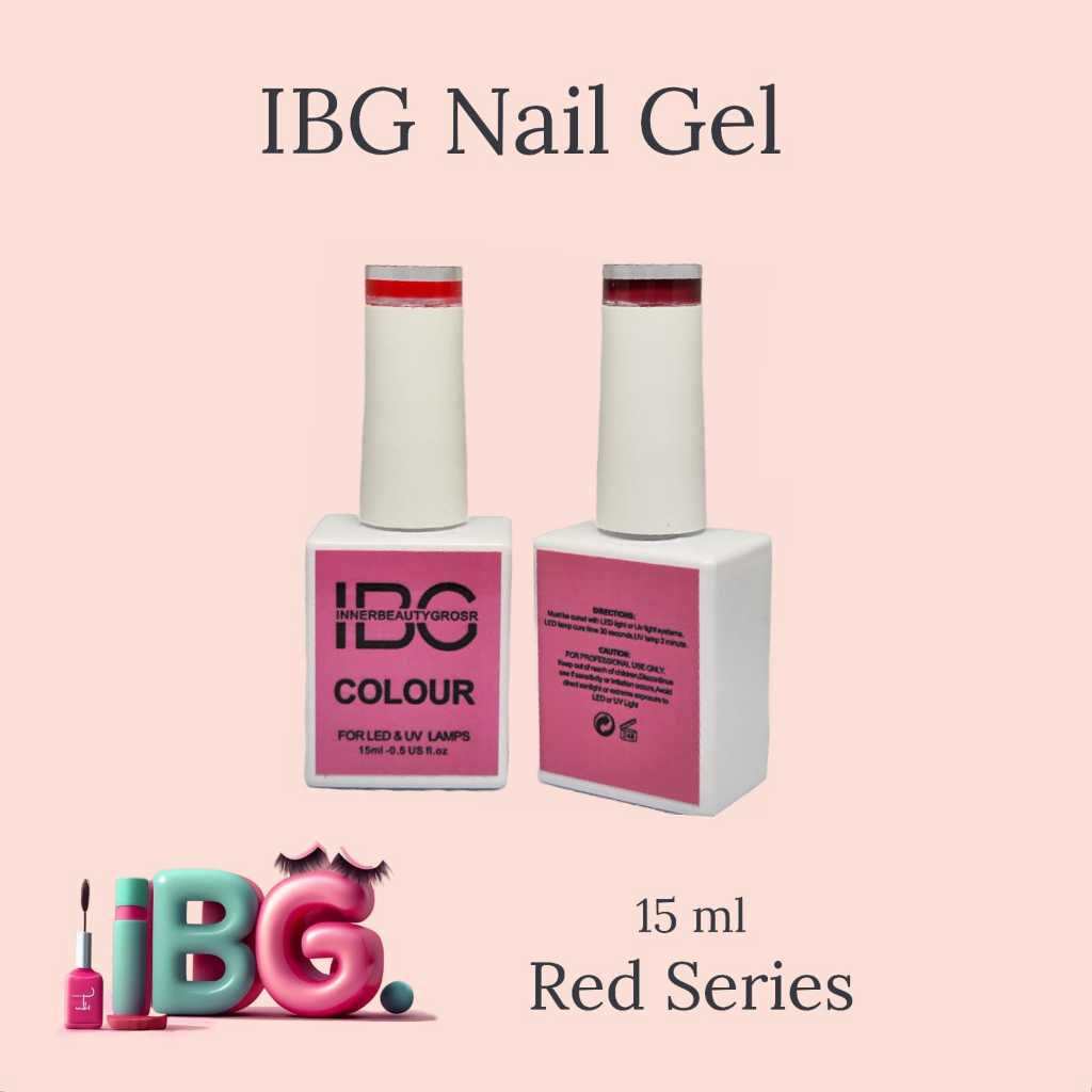 IBG Kutek Nail Art Gel Halal 15ml / Kutek Gel Halal IBG [Warna]