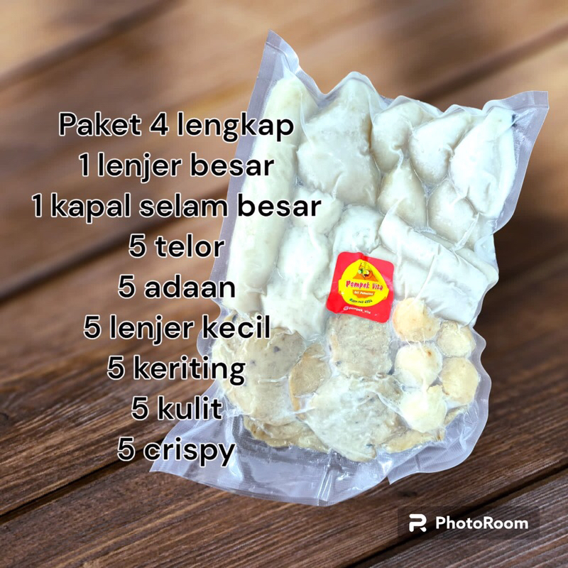 

Paket 4 Pempek