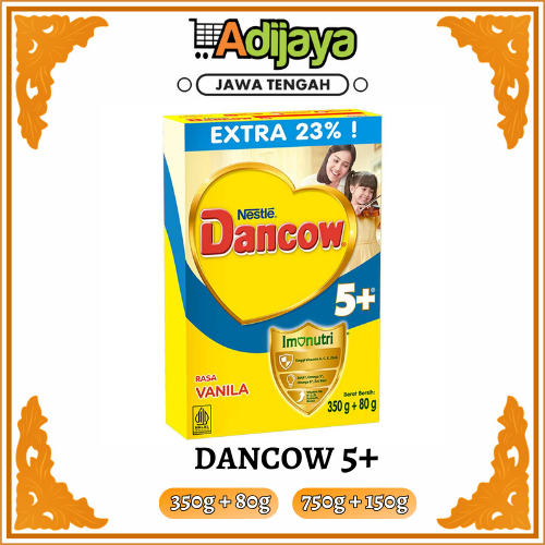 

Nestle Dancow 5+ Nutritods Susu Pertumbuhan Rasa Madu Asli & Vanila 5-6 Tahun Box 350gr 750g