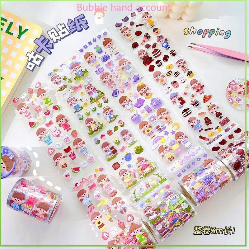 

WATERPROOF STIKER PREMIUM BOOKS STIKER MOMO EDISI 100 SHEET | BOX