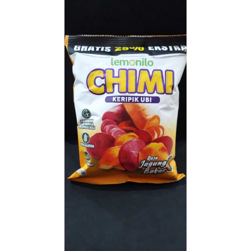 

LEMONILO CHIMI KERIPIK UBI RASA JAGUNG BAKAR 40GR