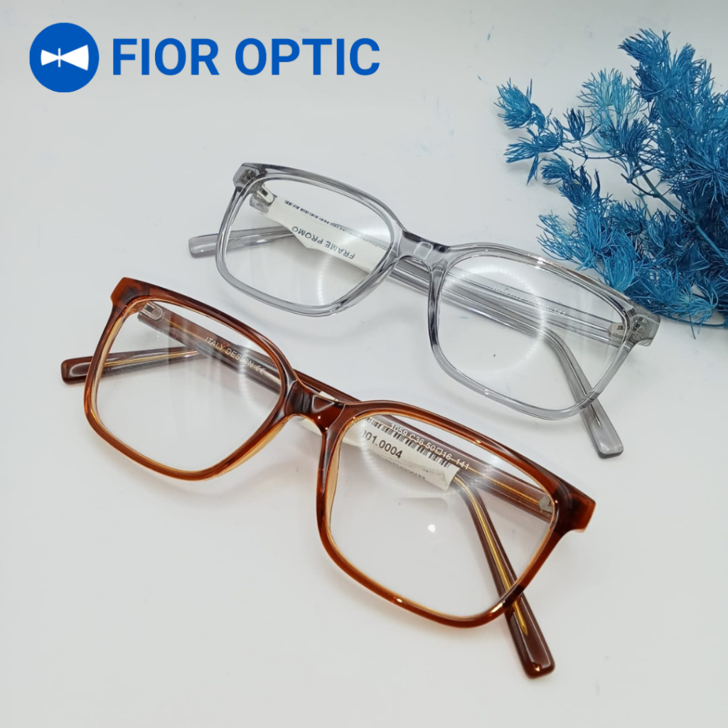 FRAME KACAMATA ITALY DESIGN 1059 LAKI LAKI PEREMPUAN (BISA LENSA ANTI RADIASI / ANTI UV / MINUS / CY