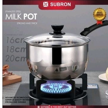 Panci susu Calypso tebal