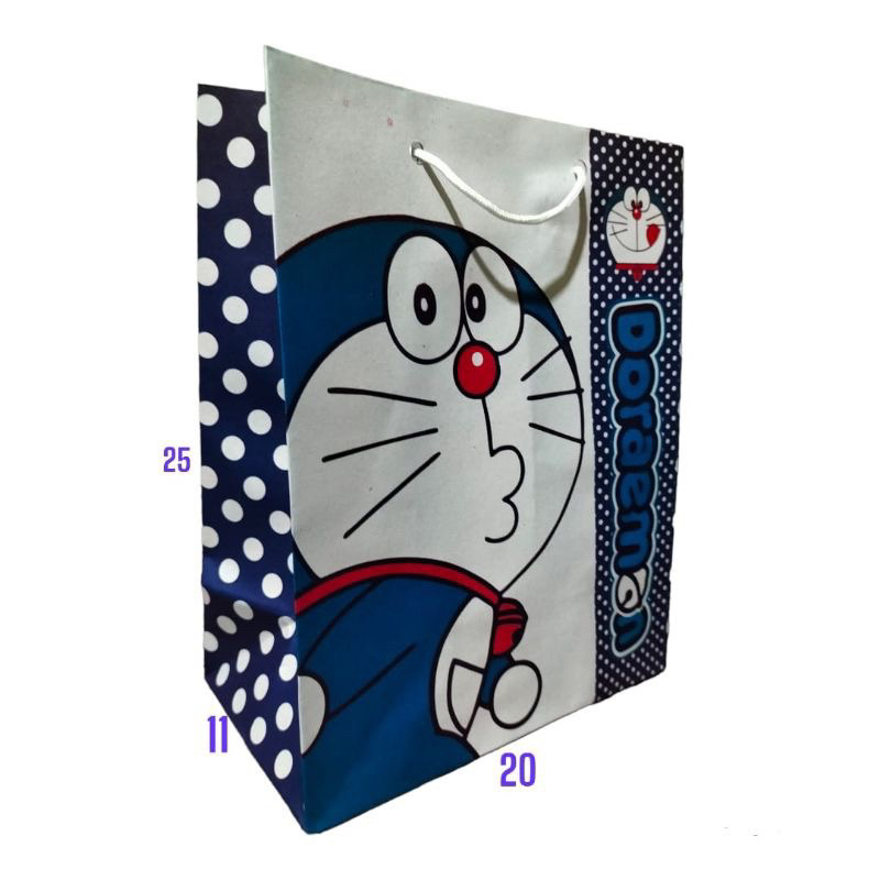 

Paperbag Doraemon / Paper bag Doraemon murah / Tas tenteng Doraemon / Tas Souvenir Dorameon / Grosir tas souvenir / Tas Ultah Doraemon