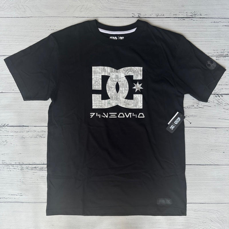DC shoes baju STAR WARS big logo hitam dan putih NEW ORIGINAL 100%