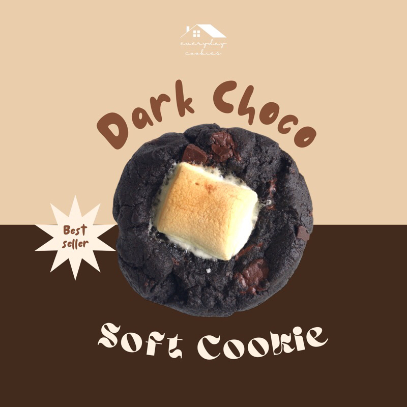 

Medium Soft Baked Cookie - DARK CHOCOLATE