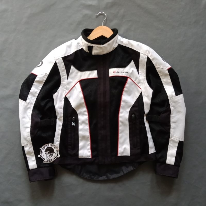 Jaket biker Olympia motor sport riding protector waterproof