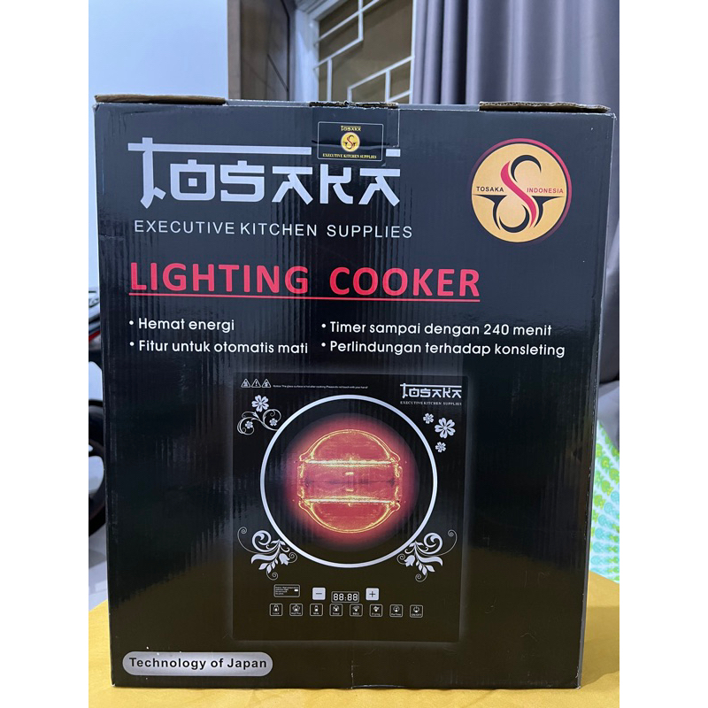 Tosaka-Lighting-Cooker-Kompor-Listrik-Teknologi-Jepang-Baru