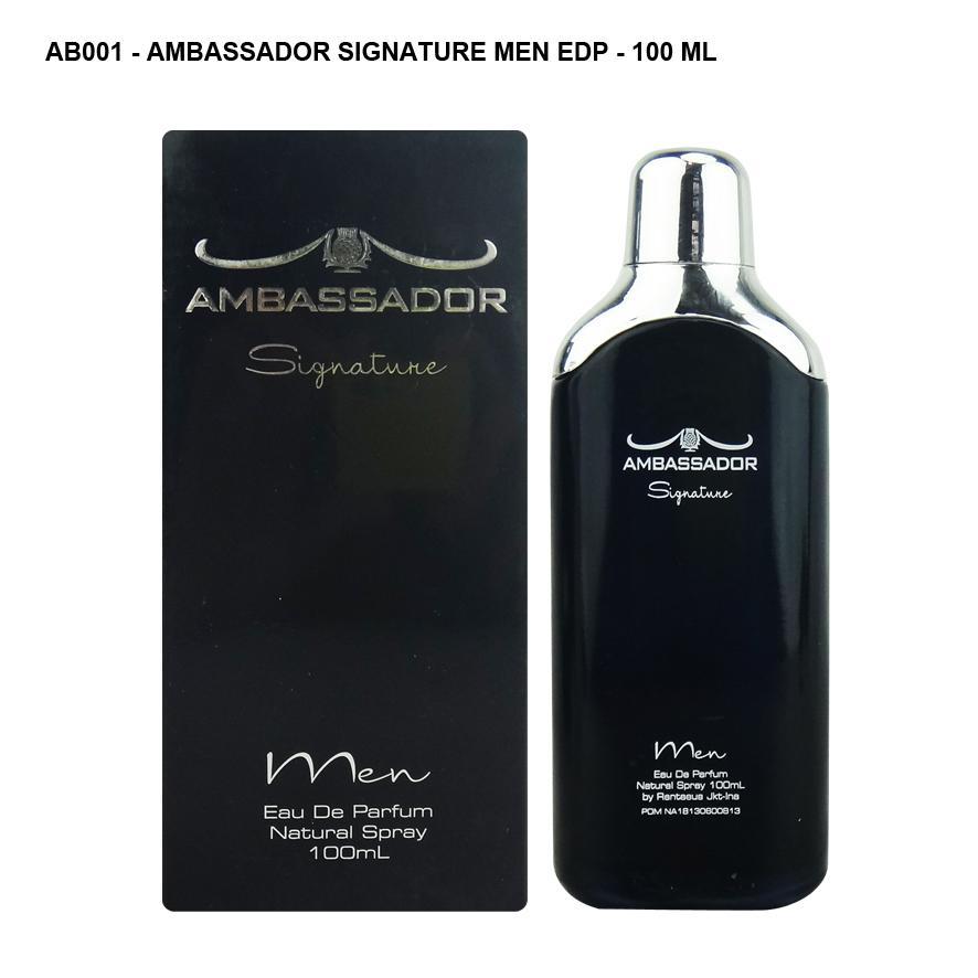 Ambassador Signature Men Eau De Parfum Natural Spray - 100ml