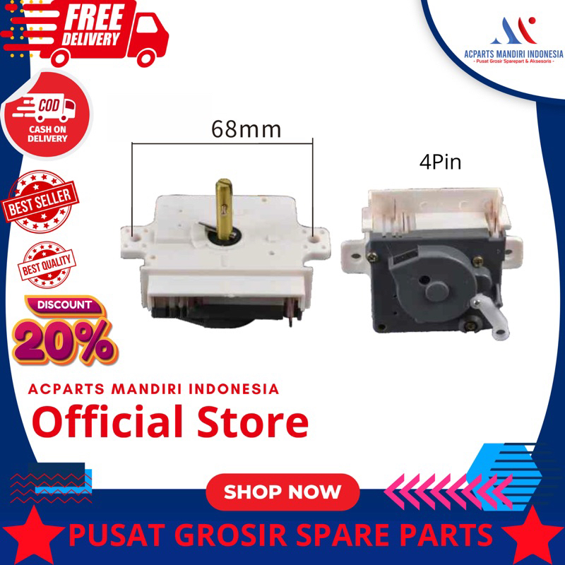 SANYO, Timer mesin cuci 2 tabung